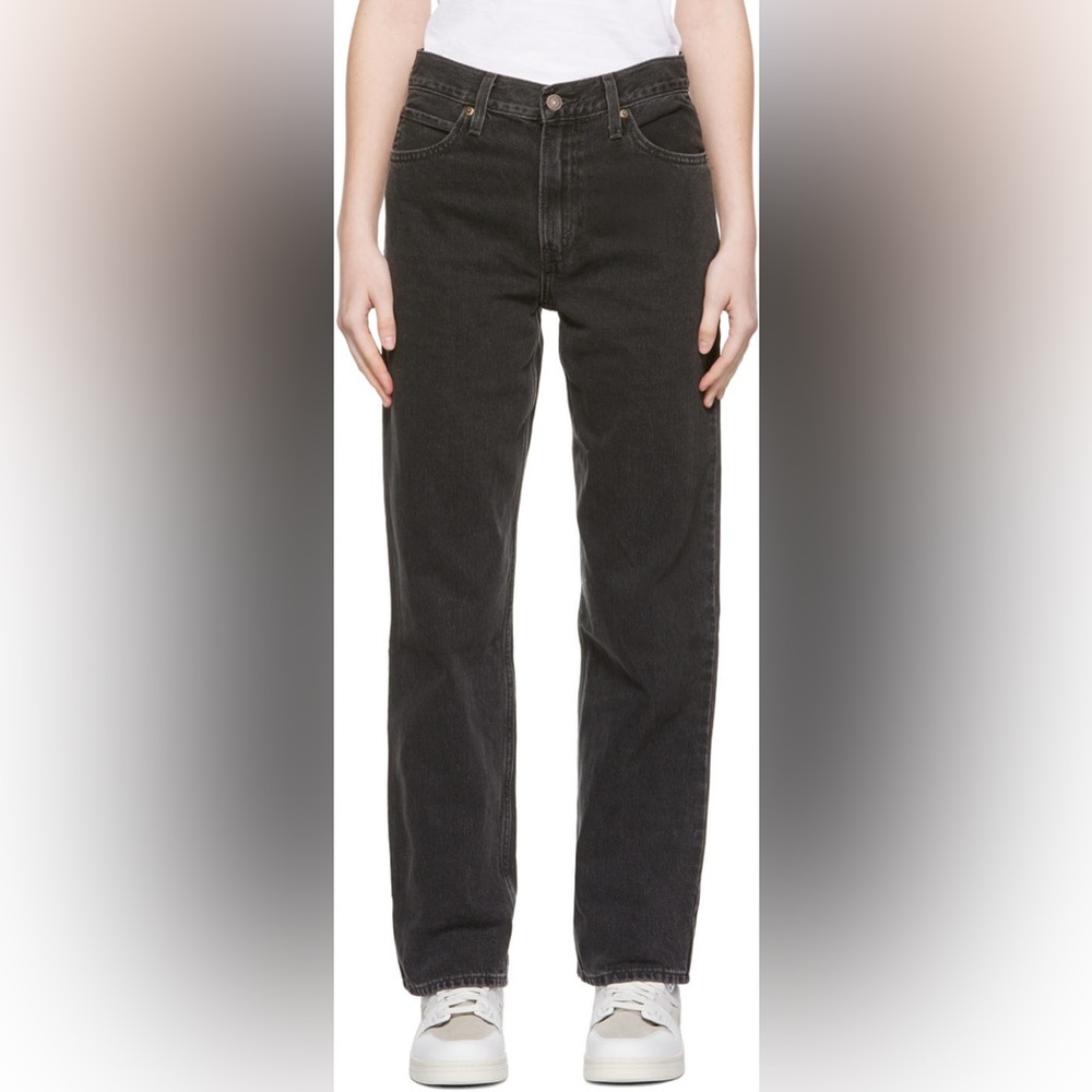 Levi’s dad jeans in washed black